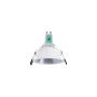 Collerette spot LED encastrable ronde - Faible UGR - Découpe Ø75mm