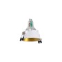 Collerette spot LED encastrable ronde - Faible UGR - Découpe Ø75mm