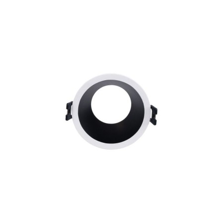 Collerette spot LED encastrable ronde - Faible UGR - Découpe Ø75mm