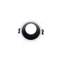 Collerette spot LED encastrable ronde - Faible UGR - Découpe Ø75mm