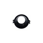 Collerette spot LED encastrable ronde - Faible UGR - Découpe Ø75mm
