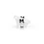 Collerette spot LED encastrable carrée asymétrique - Faible UGR - Découpe 75 x 75mm