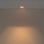 Collerette spot LED encastrable carrée asymétrique - Faible UGR - Découpe 75 x 75mm