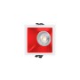Collerette spot LED encastrable carrée asymétrique - Faible UGR - Découpe 75 x 75mm