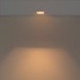 Collerette spot LED encastrable carrée asymétrique - Faible UGR - Découpe 75 x 75mm