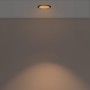 Collerette spot LED encastrable rond asymétrique - Faible UGR - Découpe Ø75mm