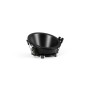Collerette spot LED encastrable rond asymétrique - Faible UGR - Découpe Ø75mm