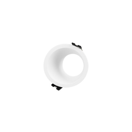 Collerette spot LED encastrable rond asymétrique - Faible UGR - Découpe Ø75mm