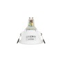 Collerette spot LED encastrable rond asymétrique - Faible UGR - Découpe Ø75mm