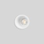 Collerette spot LED encastrable rond asymétrique - Faible UGR - Découpe Ø75mm