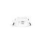 Collerette spot LED encastrable rond asymétrique - Faible UGR - Découpe Ø75mm