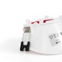 Collerette spot LED encastrable rond asymétrique - Faible UGR - Découpe Ø75mm