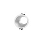 Collerette spot LED encastrable rond asymétrique - Faible UGR - Découpe Ø75mm