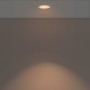 Collerette spot LED encastrable rond asymétrique - Faible UGR - Découpe Ø75mm