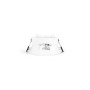 Collerette spot LED encastrable rond asymétrique - Faible UGR - Découpe Ø75mm