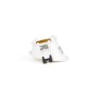 Collerette spot LED encastrable rond asymétrique - Faible UGR - Découpe Ø75mm