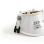 Collerette spot LED encastrable rond asymétrique - Faible UGR - Découpe Ø75mm