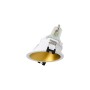 Collerette spot LED encastrable rond asymétrique - Faible UGR - Découpe Ø75mm