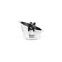 Collerette spot LED encastrable rond asymétrique - Faible UGR - Découpe Ø75mm