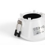 Collerette spot LED encastrable rond asymétrique - Faible UGR - Découpe Ø75mm