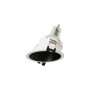 Collerette spot LED encastrable rond asymétrique - Faible UGR - Découpe Ø75mm