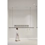 Spot LED directionnel rectangulaire CCT réglable sur 3 températures différentes de 3000-6000ºK - 38W - Blanc - 120° Driver LIFUD