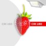 Spot LED directionnel rectangulaire CCT réglable sur 3 températures différentes de 3000-6000ºK - 38W - Blanc - 120° Driver LIFUD