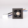 Spot LED encastrable carré 2W - UGR18 - IRC90 - Puce OSRAM
