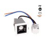 Spot LED encastrable carré 2W - UGR18 - IRC90 - Puce OSRAM