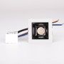 Spot LED encastrable carré 2W - UGR18 - IRC90 - Puce OSRAM