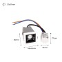 Spot LED encastrable carré 2W - UGR18 - IRC90 - Puce OSRAM