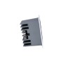Spot LED encastrable carré 8W - 4 lumières - UGR18 - IRC90 - Puce OSRAM - Blanc