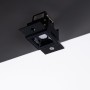 Spot linéaire LED sans bord - 2W - UGR18 - IRC90 - Noir