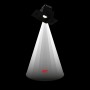 Spot linéaire LED sans bord - 2W - UGR18 - IRC90 - Noir