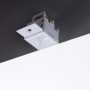 Spot linéaire LED sans bord - 2W - UGR18 - IRC90 - Blanc
