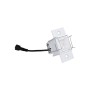 Spot linéaire LED sans bord - 2W - UGR18 - IRC90 - Blanc