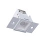 Spot linéaire LED sans bord - 2W - UGR18 - IRC90 - Blanc