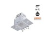 Spot linéaire LED sans bord - 2W - UGR18 - IRC90 - Blanc