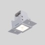 Spot linéaire LED sans bord - 2W - UGR18 - IRC90 - Blanc