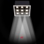 Spot LED encastrable carré 18W - 9 lumières - UGR18 - IRC90 - Puce OSRAM - Blanc