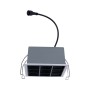 Spot LED encastrable carré 18W - 9 lumières - UGR18 - IRC90 - Puce OSRAM - Blanc