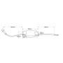 Spot LED encastrable carré 18W - 9 lumières - UGR18 - IRC90 - Puce OSRAM - Noir