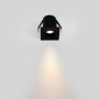 Spot LED encastrable carré 2W - Puce Osram - UGR18 - Coupe Ø 25mm - Noir