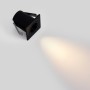 Spot LED encastrable carré 2W - Puce Osram - UGR18 - Coupe Ø 25mm - Noir
