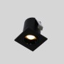 Spot LED encastrable carré 2W - Puce Osram - UGR18 - Coupe Ø 25mm - Noir