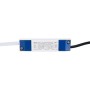 Spot LED encastrable carré 2W - Puce Osram - UGR18 - Coupe Ø 25mm - Blanc