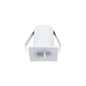 Spot LED encastrable carré 2W - Puce Osram - UGR18 - Coupe Ø 25mm - Blanc