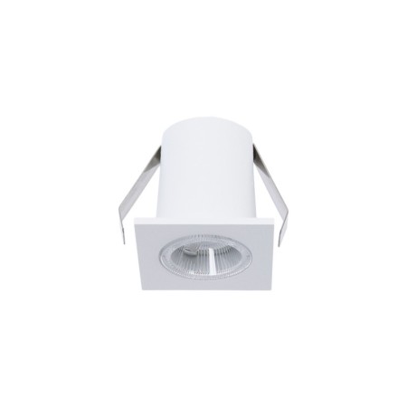 Spot LED encastrable carré 2W - Puce Osram - UGR18 - Coupe Ø 25mm - Blanc
