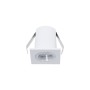 Spot LED encastrable carré 2W - Puce Osram - UGR18 - Coupe Ø 25mm - Blanc