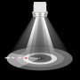Spot LED encastrable carré 8W - Puce Osram - UGR18 - Coupe 48 x 48mm - Blanc